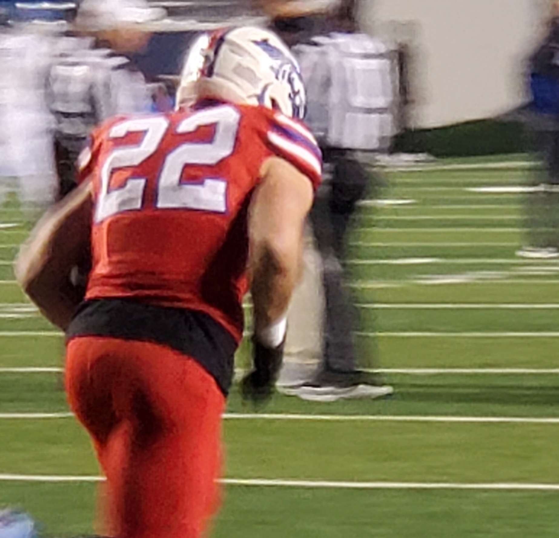 Dylan Kedzior lost a fumble for the first time this season on Wednesday night. He was held to 13 yards on 15 carries.