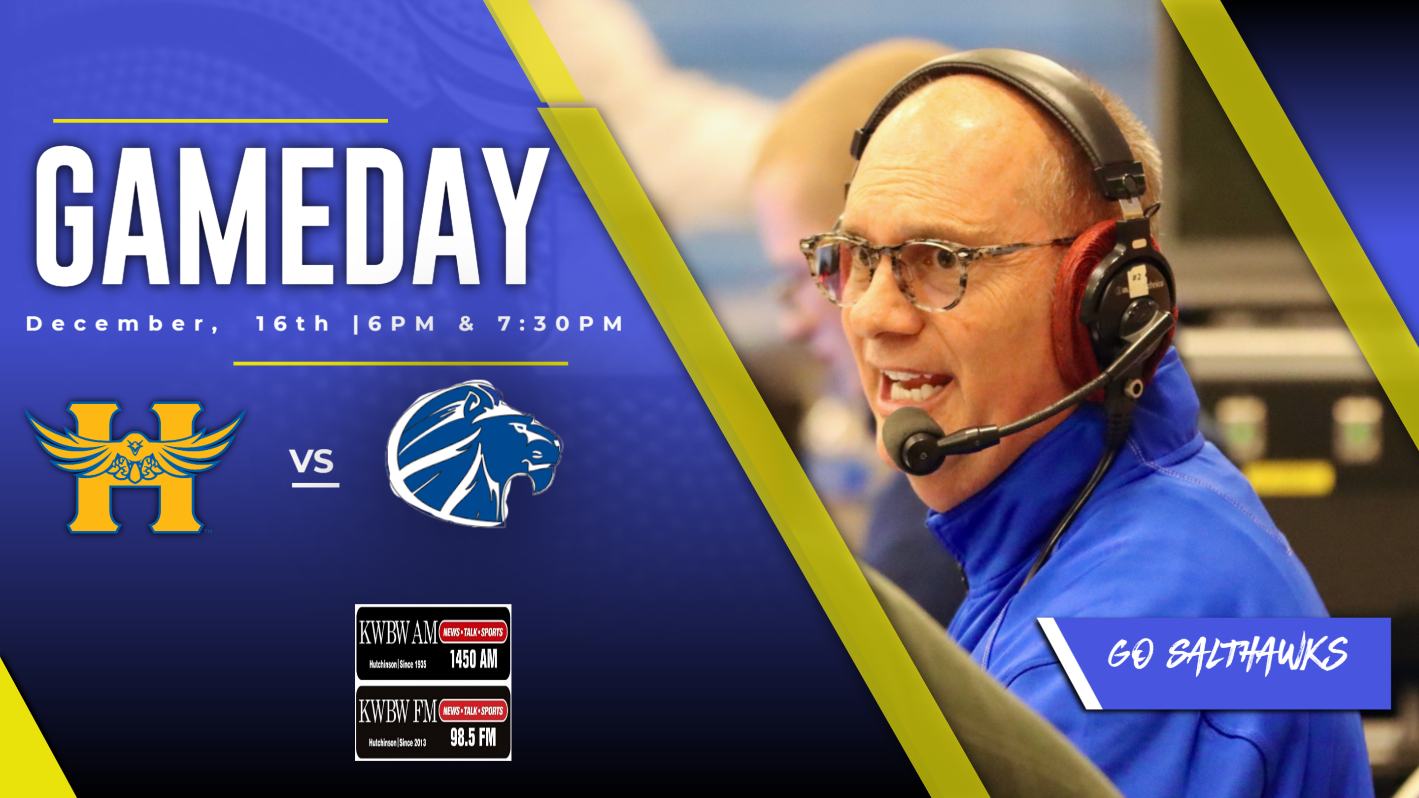 GameDay at Goddard @ 5:45 on kwbwradio.com