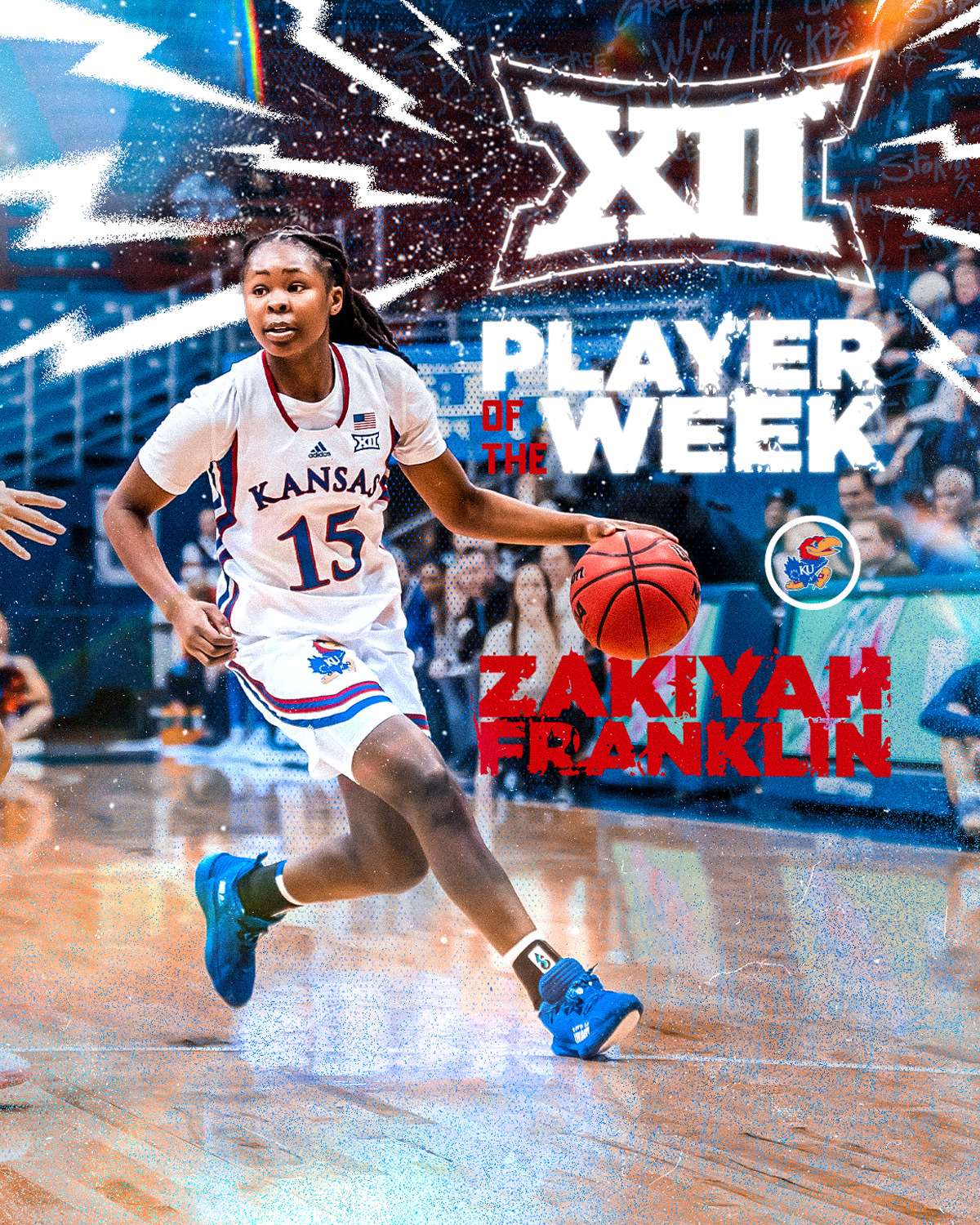Zakiyah Franklin name Big 12 Player of the Week