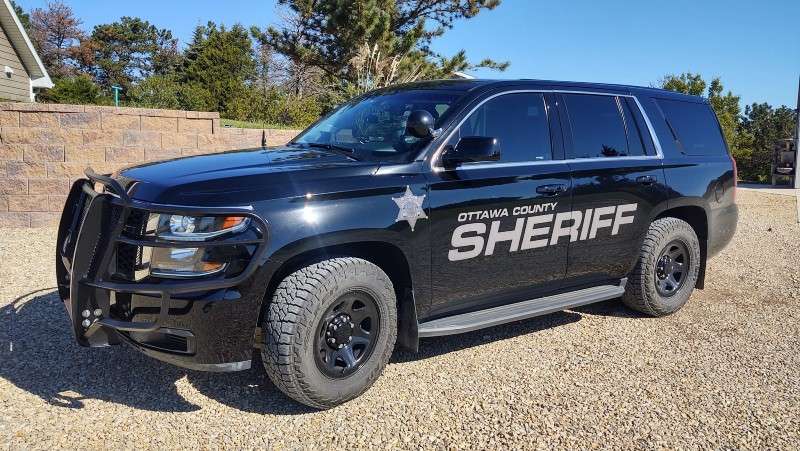 Ottawa County Sheriff's vehicle