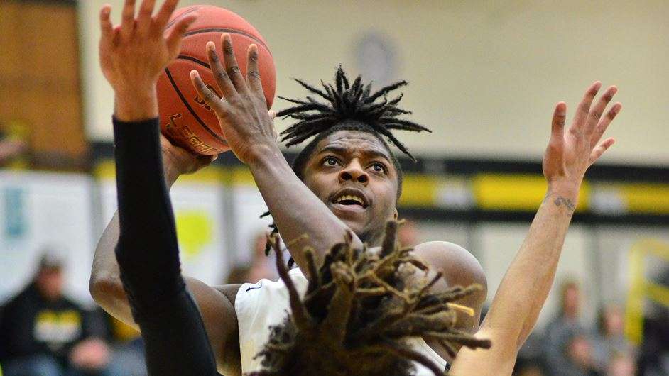 <b>Joe Kearney was money from beyond the arc Monday night, hitting a game-high four triples in six attempts for Cloud County.</b> Photo by Jessica LeDuc courtesy <a href="http://cloudtbirds.com">cloudtbirds.com</a>