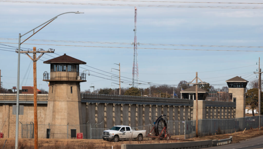 The Nebraska State Penitentiary on Tuesday, Jan. 18, 2022, in Lincoln. (Rebecca S. Gratz for the Nebraska Examiner, courtesy Nebraska Examiner)