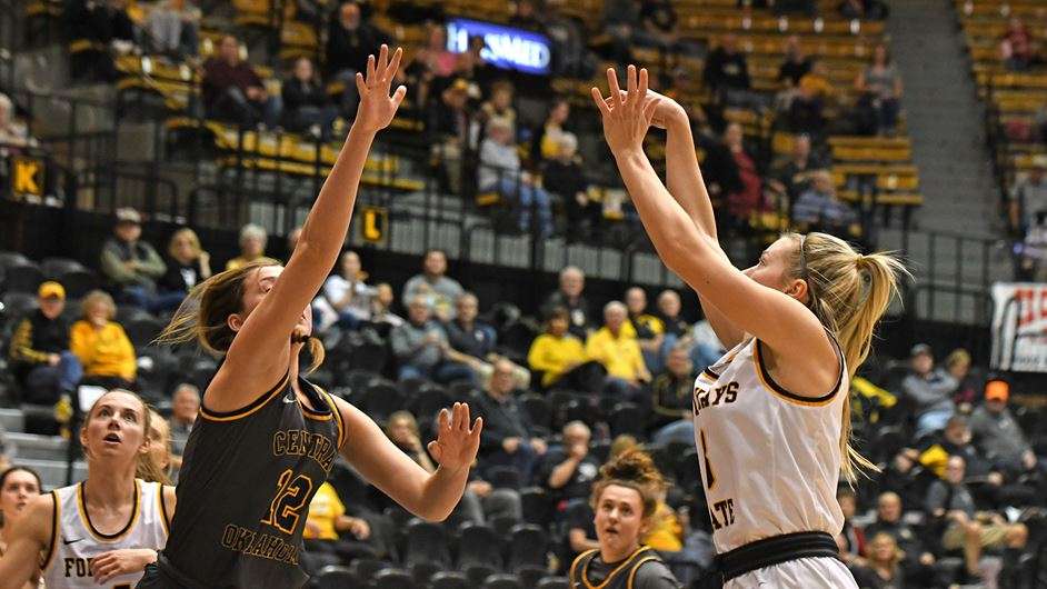 FHSU's Sydney Golladay (Courtesy FHSU Athletics, Nicole Heitmann)