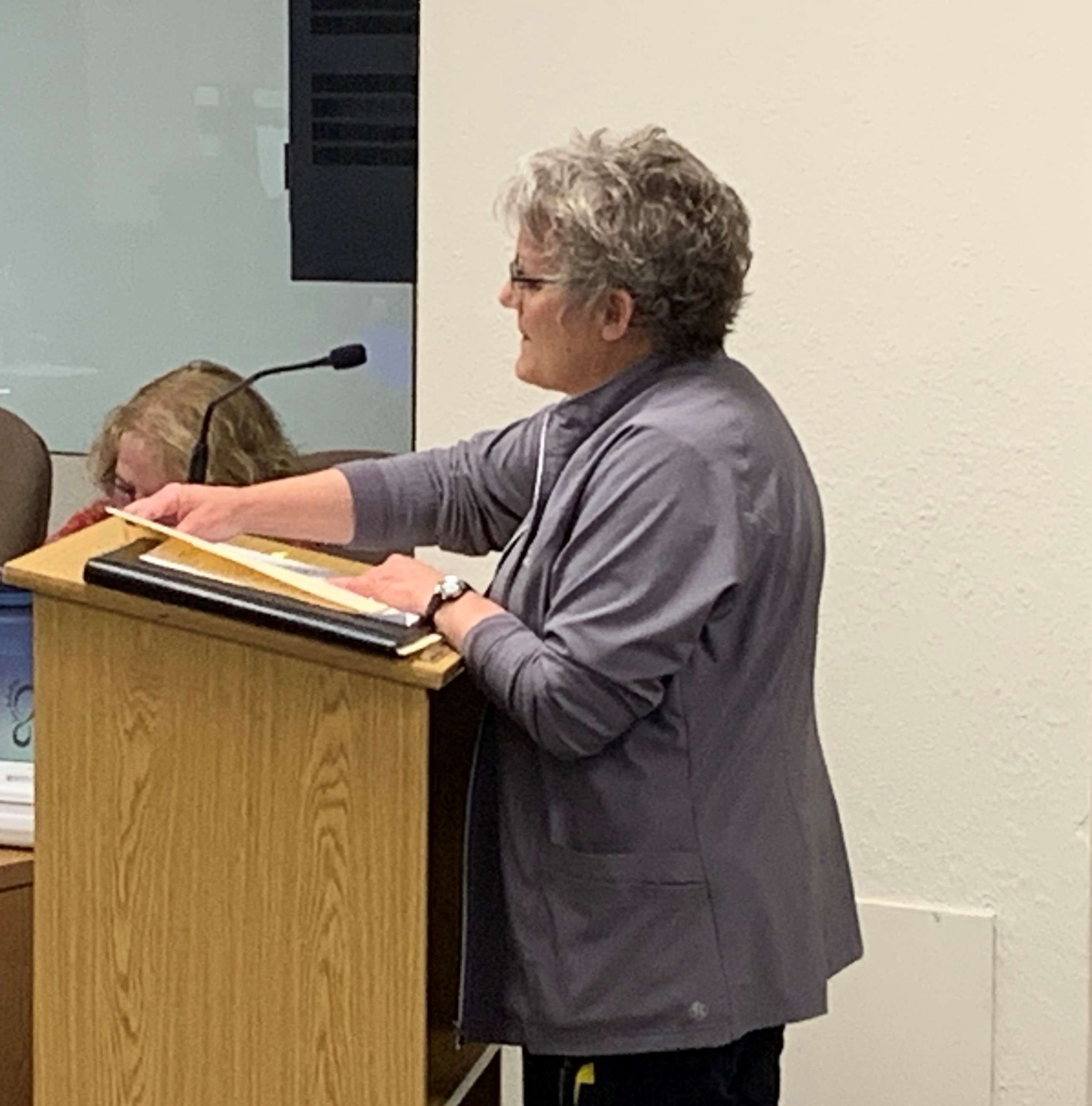 Barton County Health Director Karen Winkelman