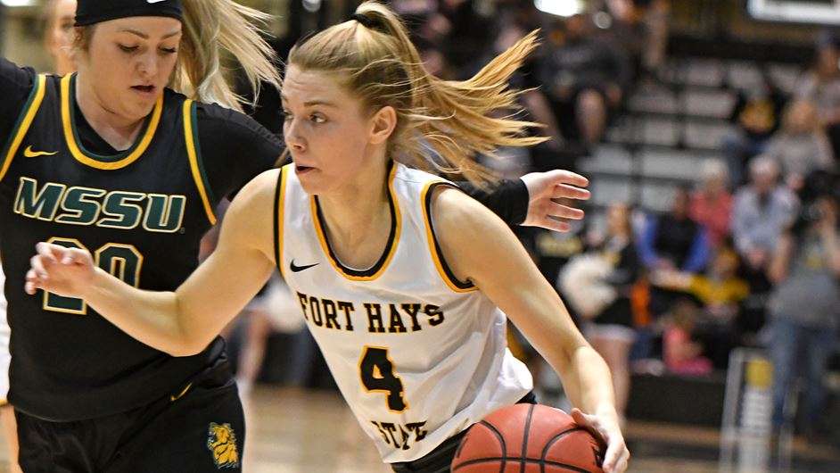 FHSU's Kate Dilsaver (Courtesy FHSU Athletics, Nicole Heitmann)