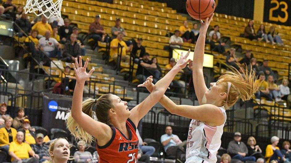 FHSU's Olivia Hollenbeck (Courtesy FHSU Athletics, Nicole Heitmann)