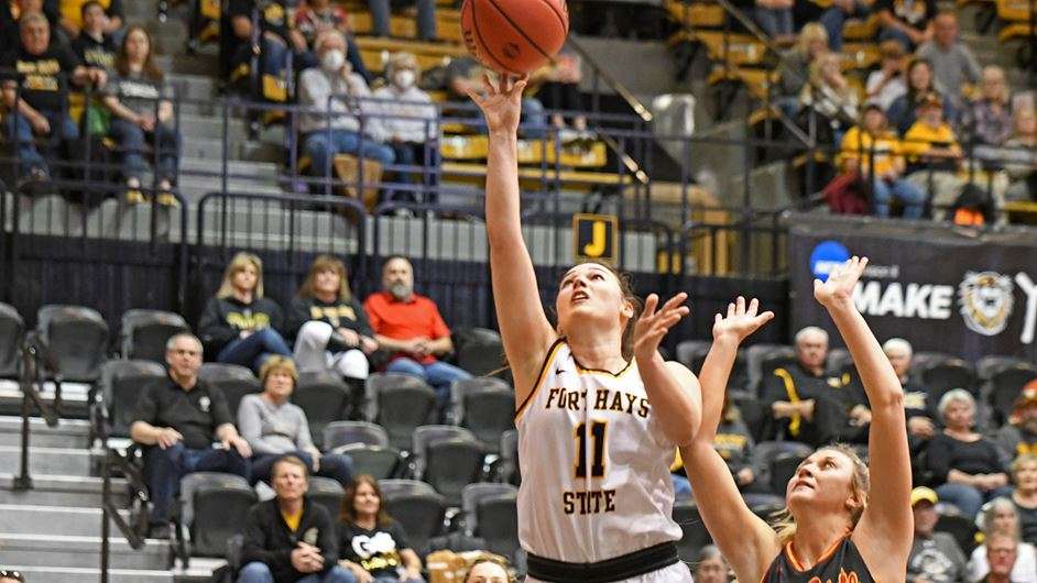 FHSU's Jade Hobbs (Courtesy FHSU Athletics, Nicole Hietmann)