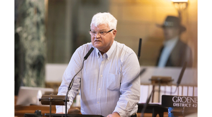Sen. Mike Groene of North Platte (Rebecca S. Gratz for the Nebraska Examiner)
