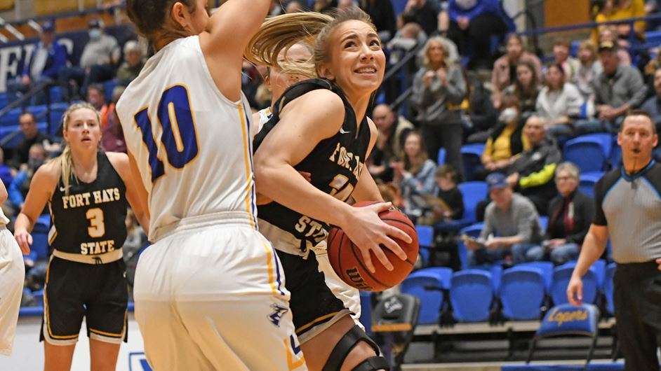 FHSU's Cydney Bergmann (Courtesy FHSU Athletics, Seth Kincaid)