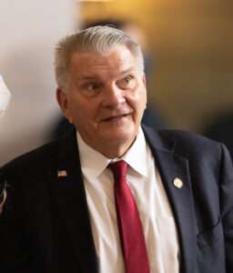 Sen. John Stinner at the Nebraska Legislature (Rebecca S. Gratz for the Nebraska Examiner)