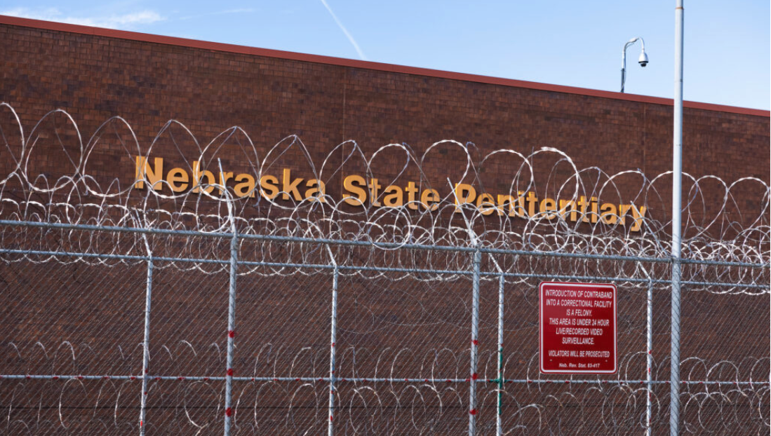 The Nebraska State Penitentiary on Tuesday, Jan. 18, 2022, in Lincoln. (Rebecca S. Gratz for the Nebraska Examiner)