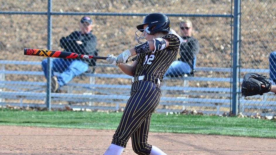 <b>Ryleigh Jones had five RBI in game one, while recording two doubles and a home run for Cloud County in a 12-10 win.</b> Photo by Jessica LeDuc courtesy <a href="http://cloudtbirds.com">cloudtbirds.com</a>