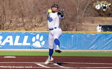 Jessica Morgan in the wind - Barton Athletics