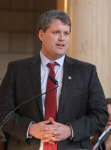  State Sen. Mike Hilgers of Lincoln (Courtesy of Unicameral Information Office)
