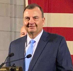 Bryan Slone, president of the Nebraska Chamber of Commerce and Industry (Paul Hammel/Nebraska Examiner)