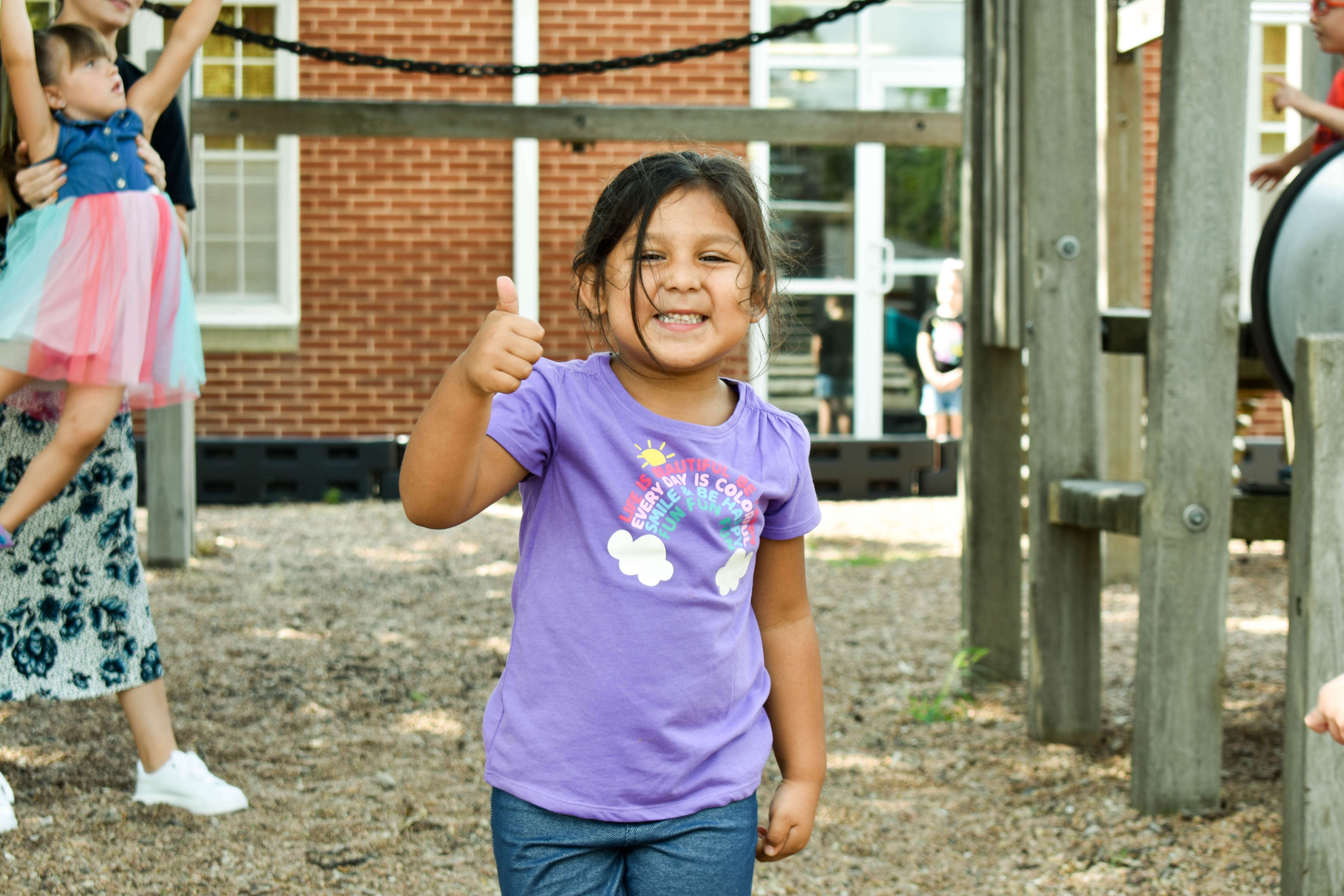 Little Panthers Preschooler shares a "thumbs-up" for the new program launched by USD 428 in August 2021.