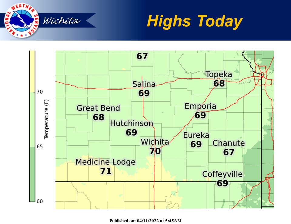 Monday s Weather
