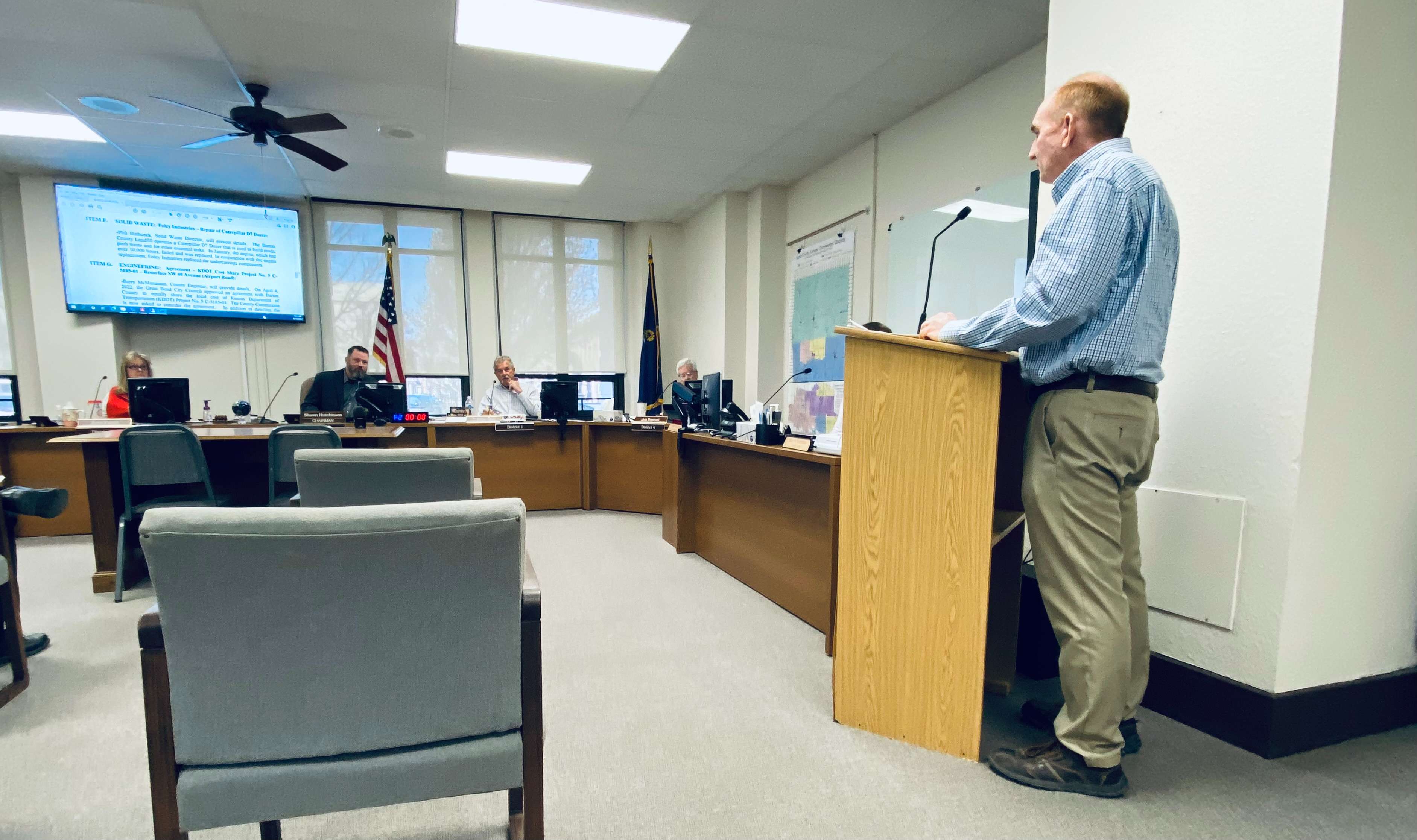 Cost of business Refurbished dozer to cost Barton Co. 127K