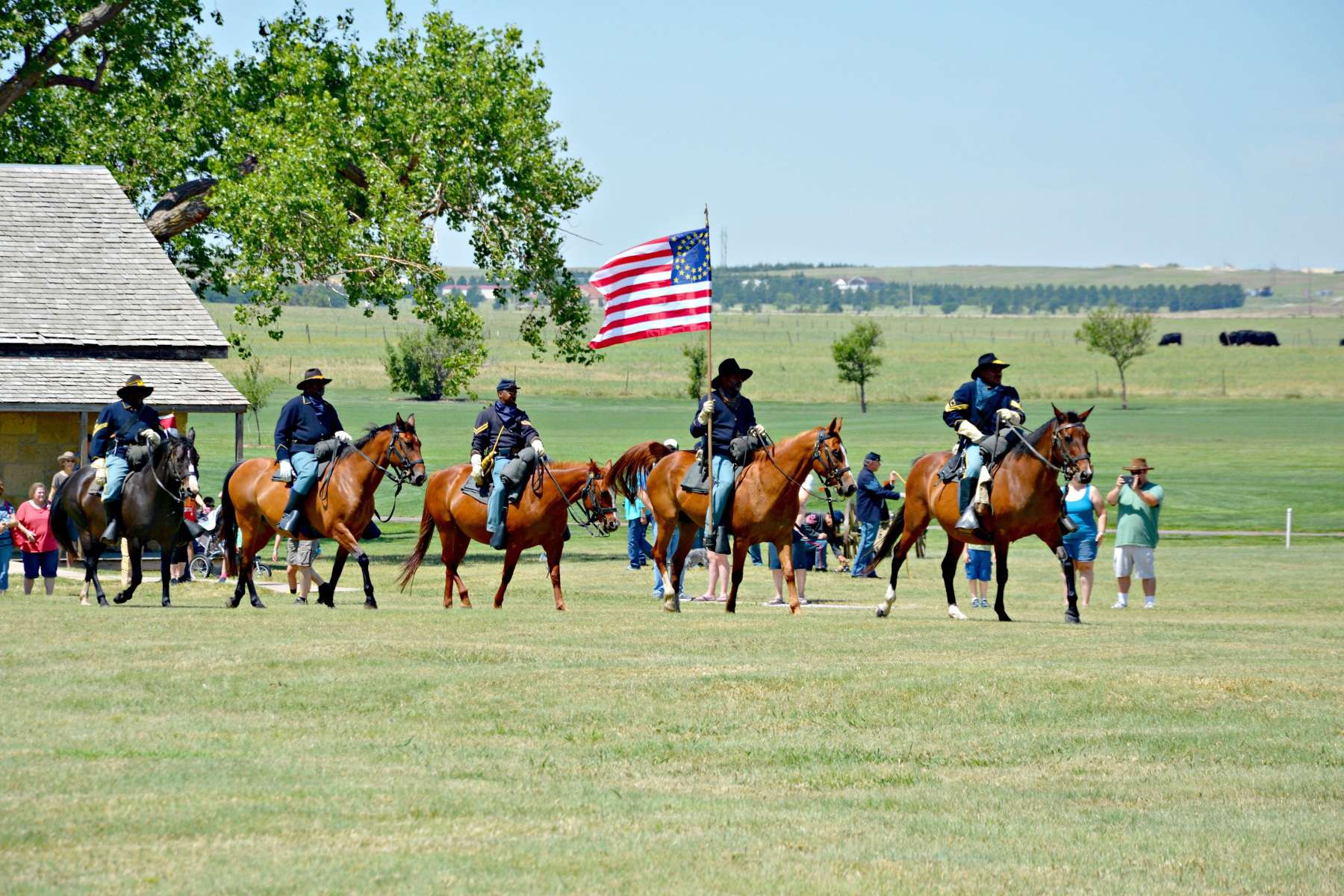 Buffalo Soldiers at Historic Fort Hays / courtesy photo