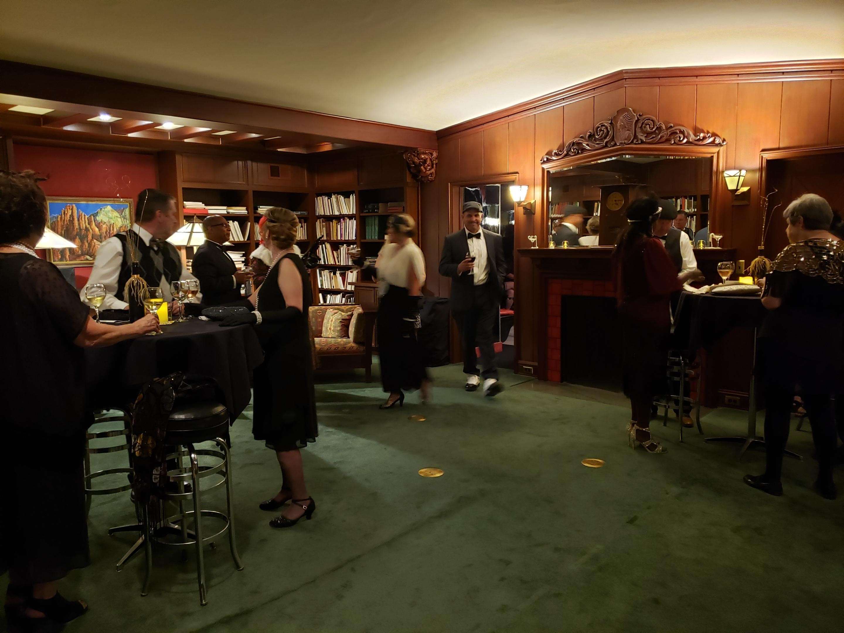 Guests gather in the Albrecht-Kemper Speakeasy during last years Pot of Gold Gala and Auction/photo by Alex Asher&nbsp;