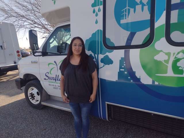 Christina Jimenez is the new director of transportation at Sunflower Diversified Services. She will play an instrumental role in seeing the new transportation facility come to life.