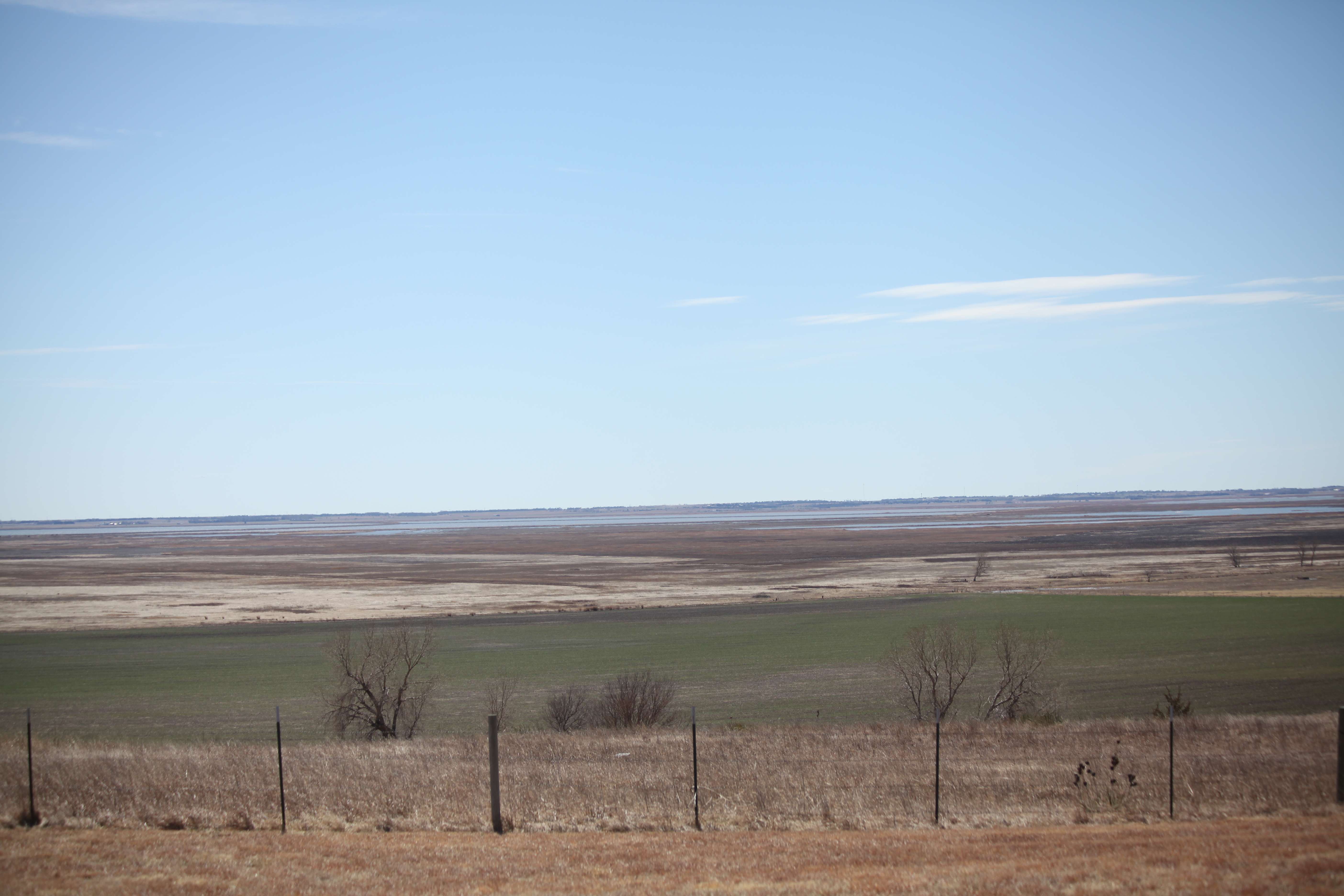 A view of Cheyenne Bottoms from the K-4 overlook