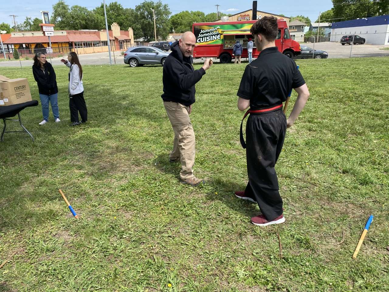 Martial arts demonstration