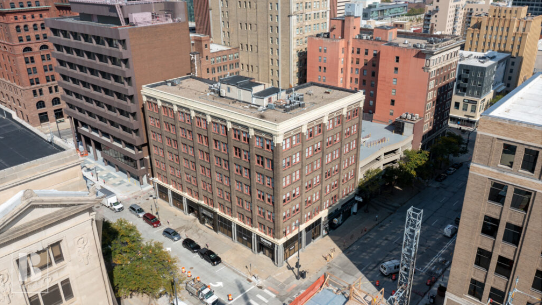 Keeline Building, 319 S. 17th St., set for rehab (Courtesy of Baron Commercial Real Estate)