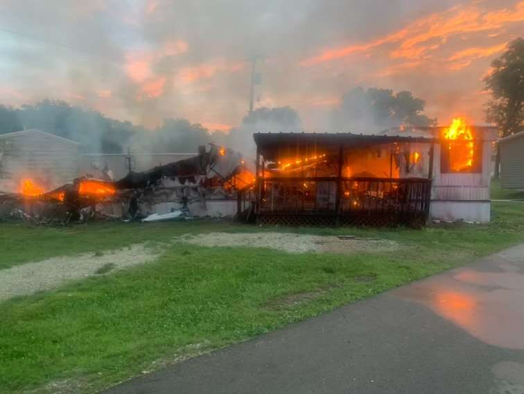 ( Photo courtesy of Riley County Fire District 1 )