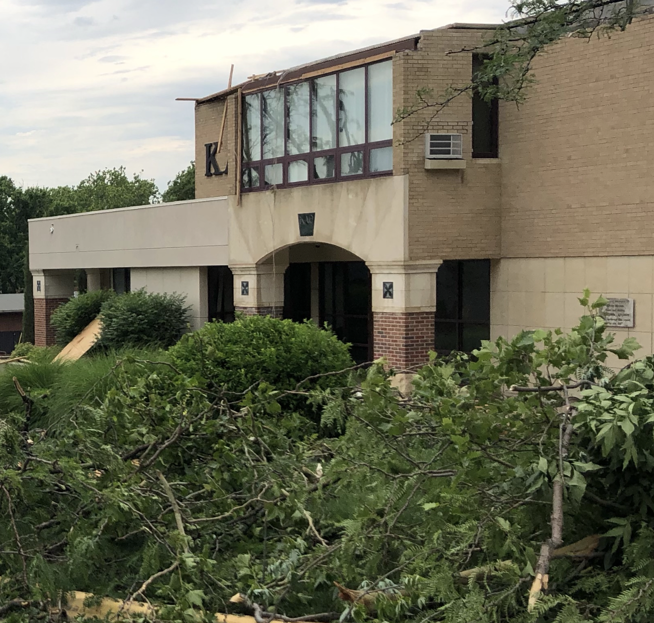 Storms damage KSU sorority cancel outdoor symphony event