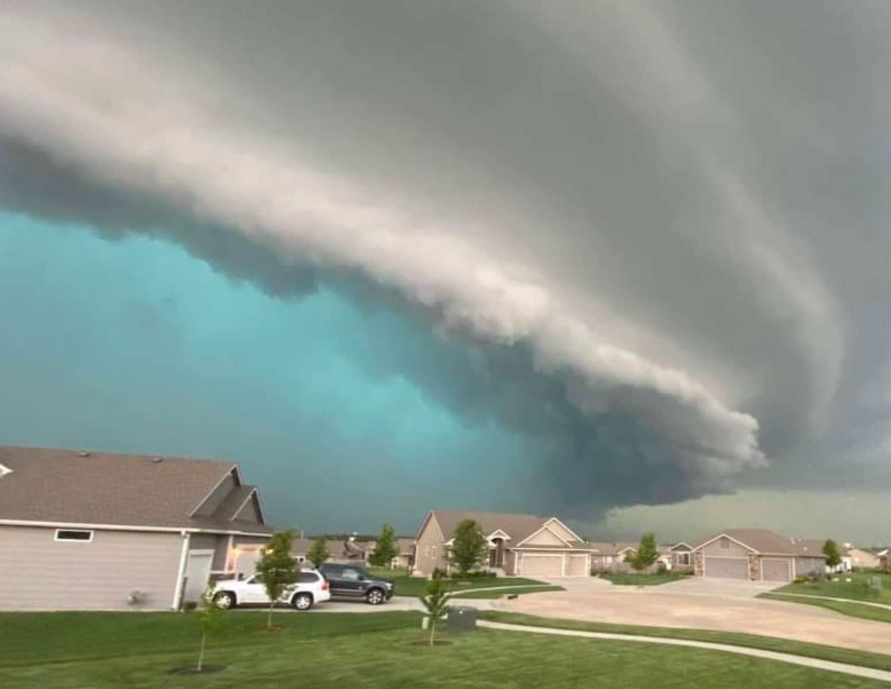 Storm over Manhattan-photo Riley County Emergency management