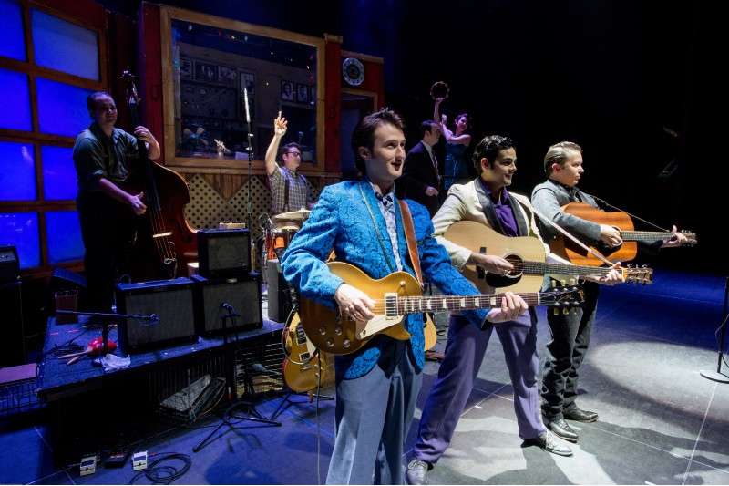 The Million Dollar Quartet. Photo courtesy Stiefel theatre