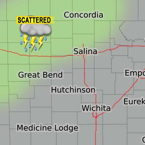 Scattered showers, storms bring heavy rain this morning