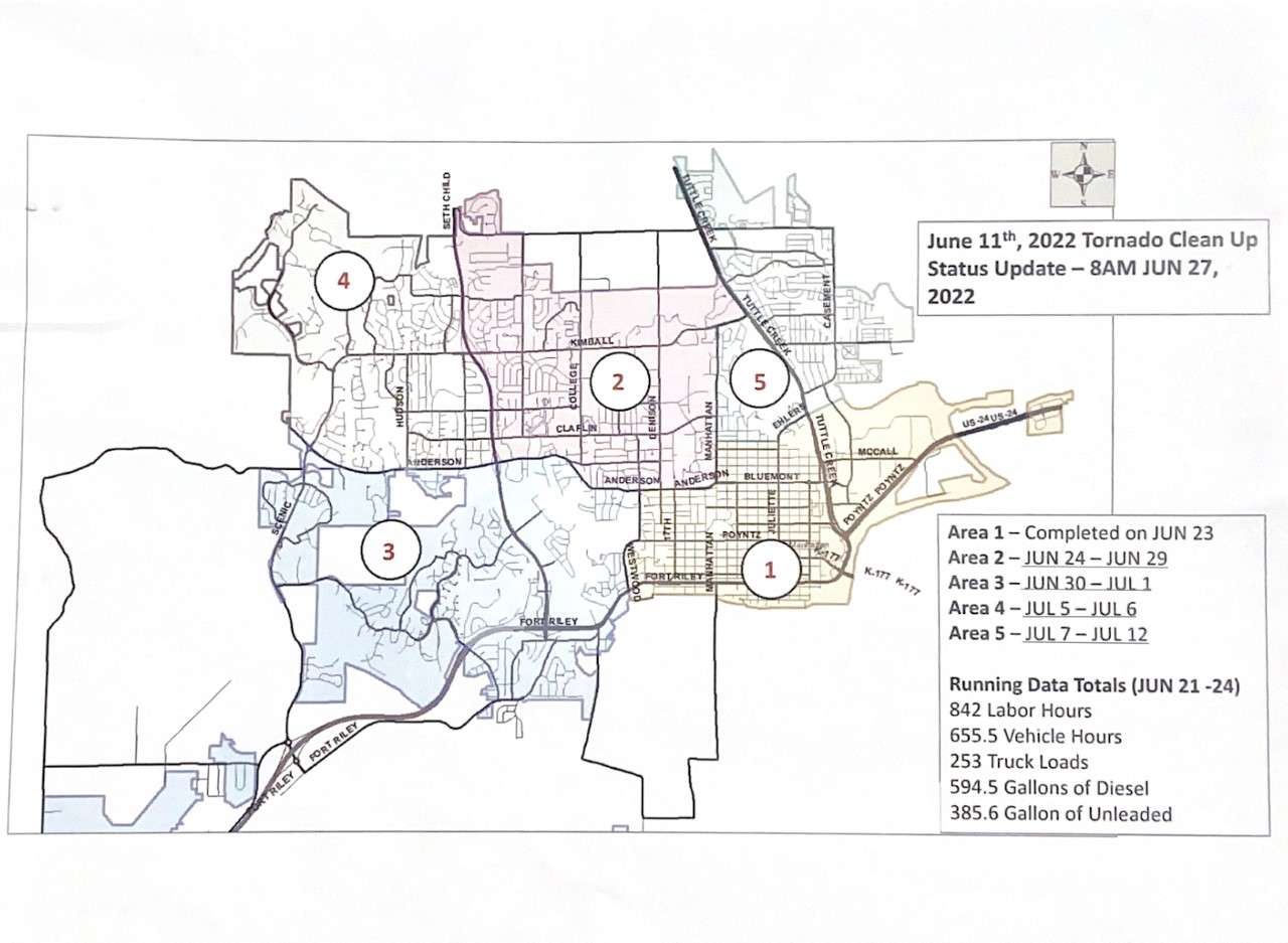 City of MHK updated storm clean up map 06-27-22