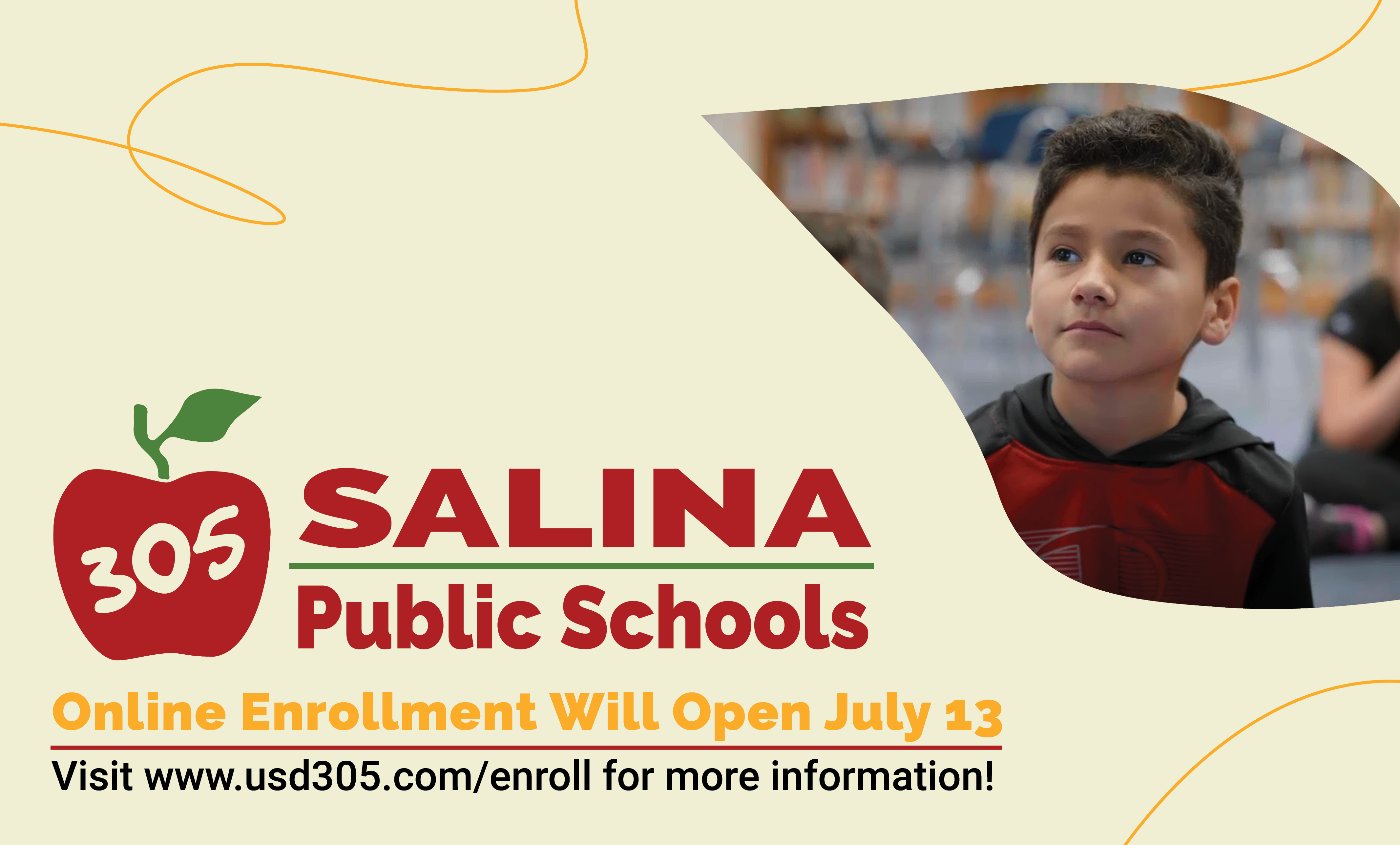 Salina USD 305 Announces Online Walk in Enrollment Info