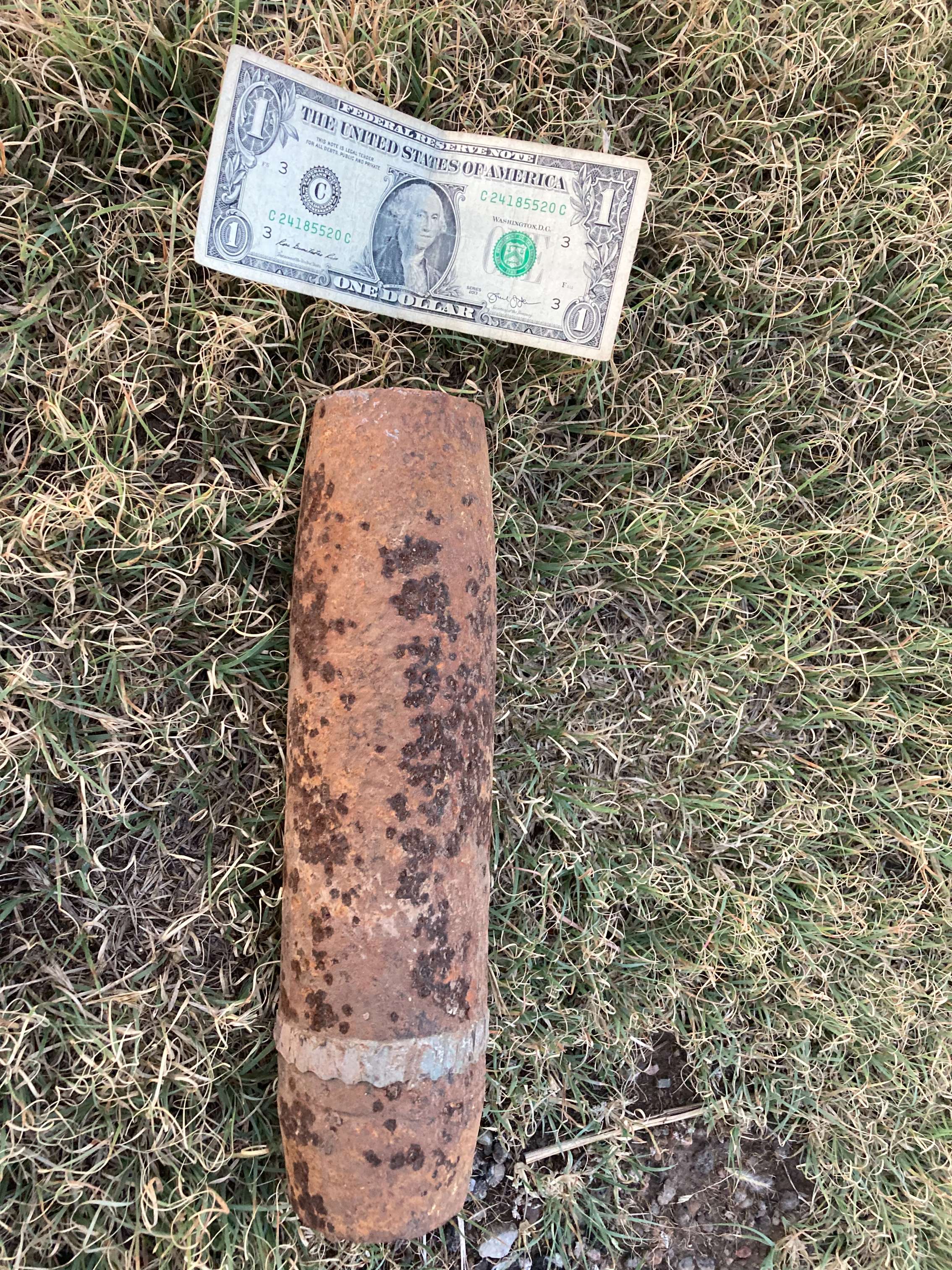 World War II-era artillery shell found remote area of Olathe