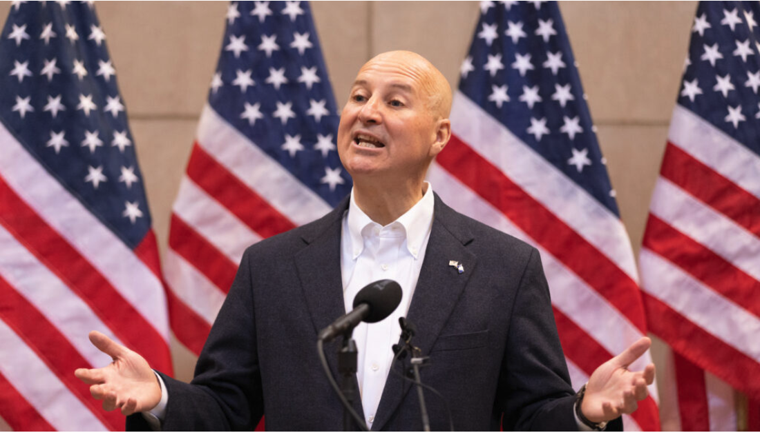 Nebraska Gov. Pete Ricketts. (Rebecca S. Gratz for the Nebraska Examiner)