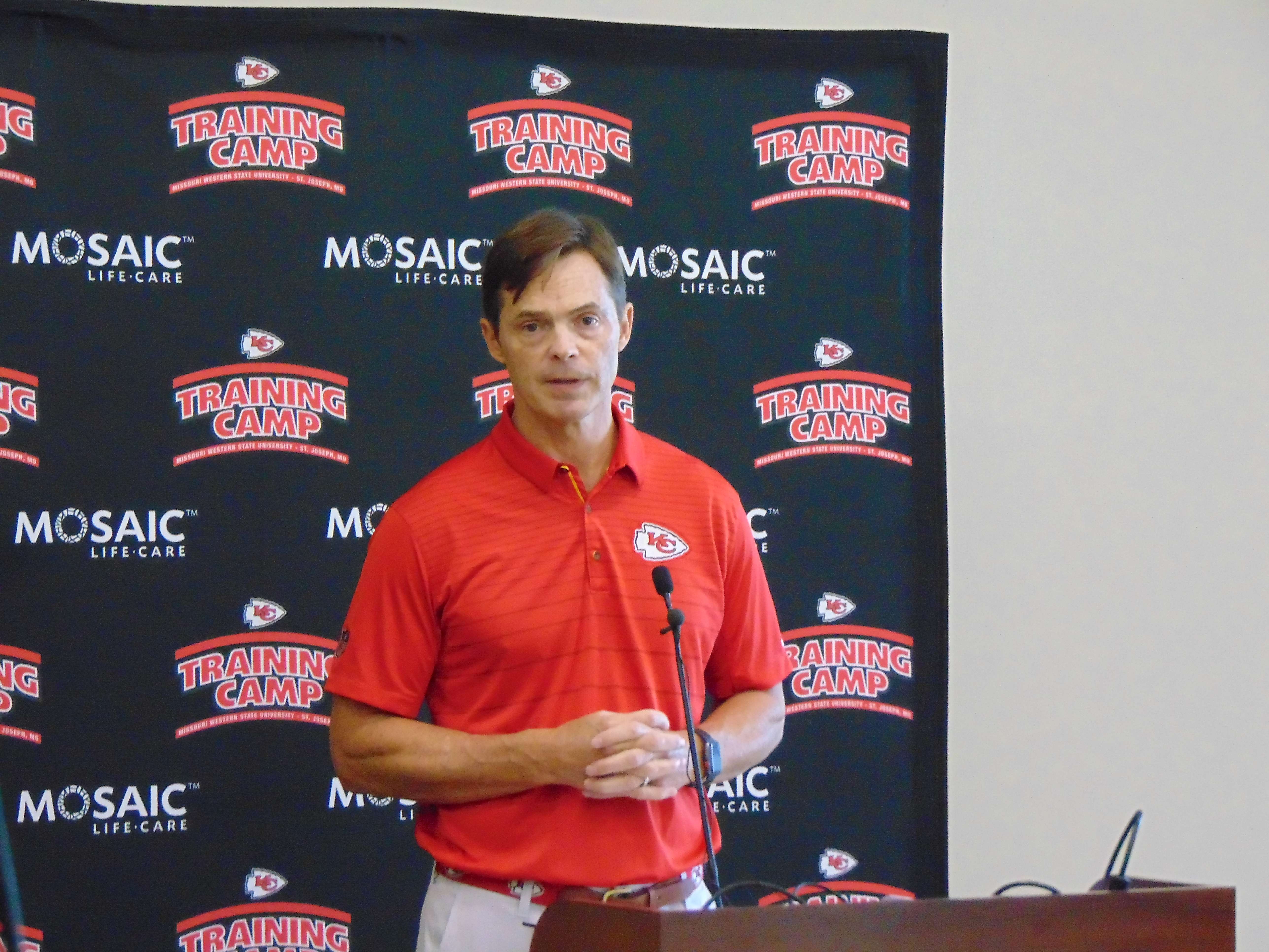 Chiefs President Mark Donovan/file photo