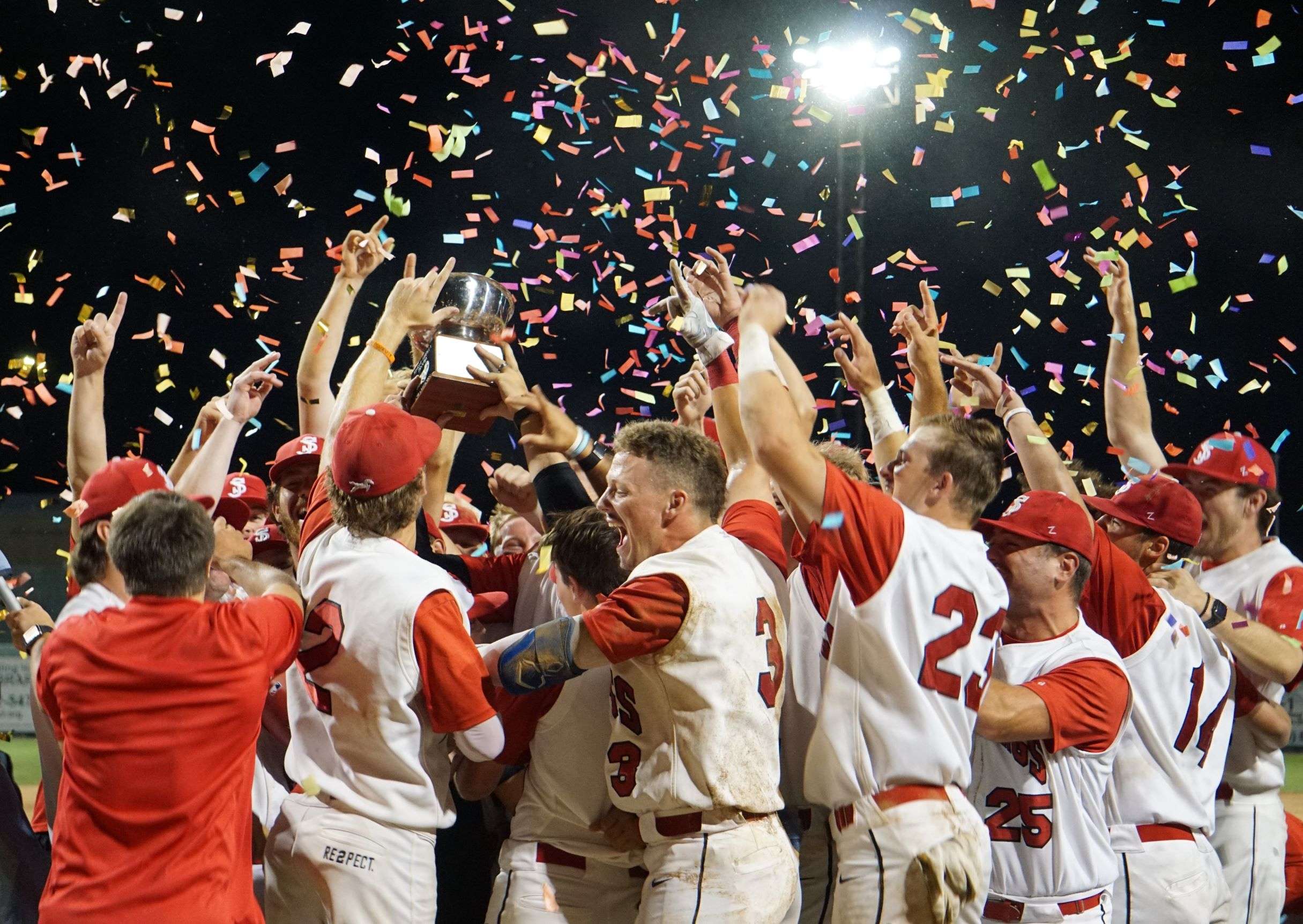 The St. Joseph Mustangs are 2022 MINK League Champions for a third straight season and the eighth time as a franchise. Photo by Tommy Rezac.