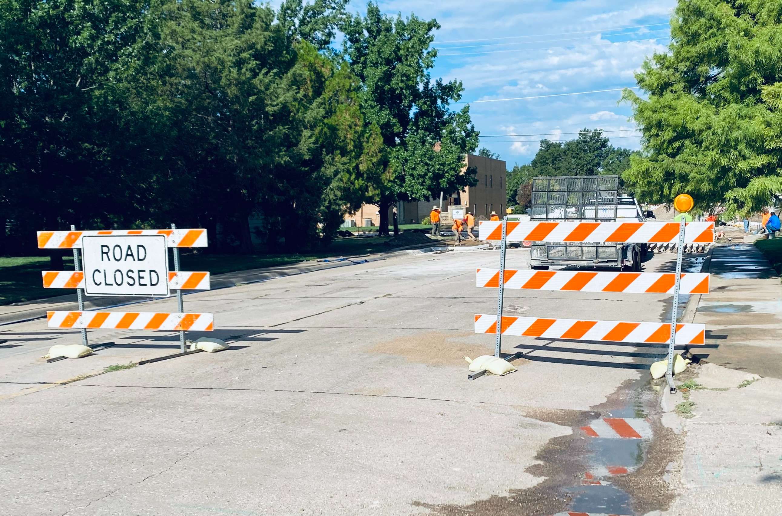 Great Bend intersection construction should be done before school