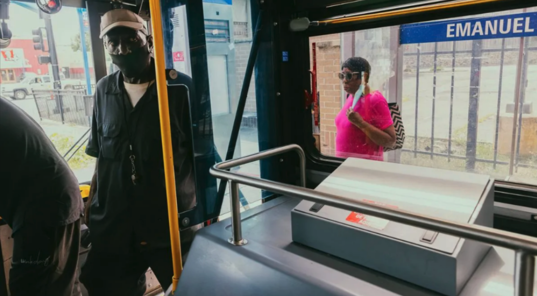Some riders of the RideKC system endure infrequent stop times, long waits and complicated reroutes (Chase Castor/The Beacon).