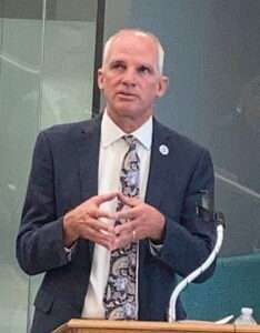 Southeast Community College President Paul Illich (Paul Hammel/Nebraska Examiner)