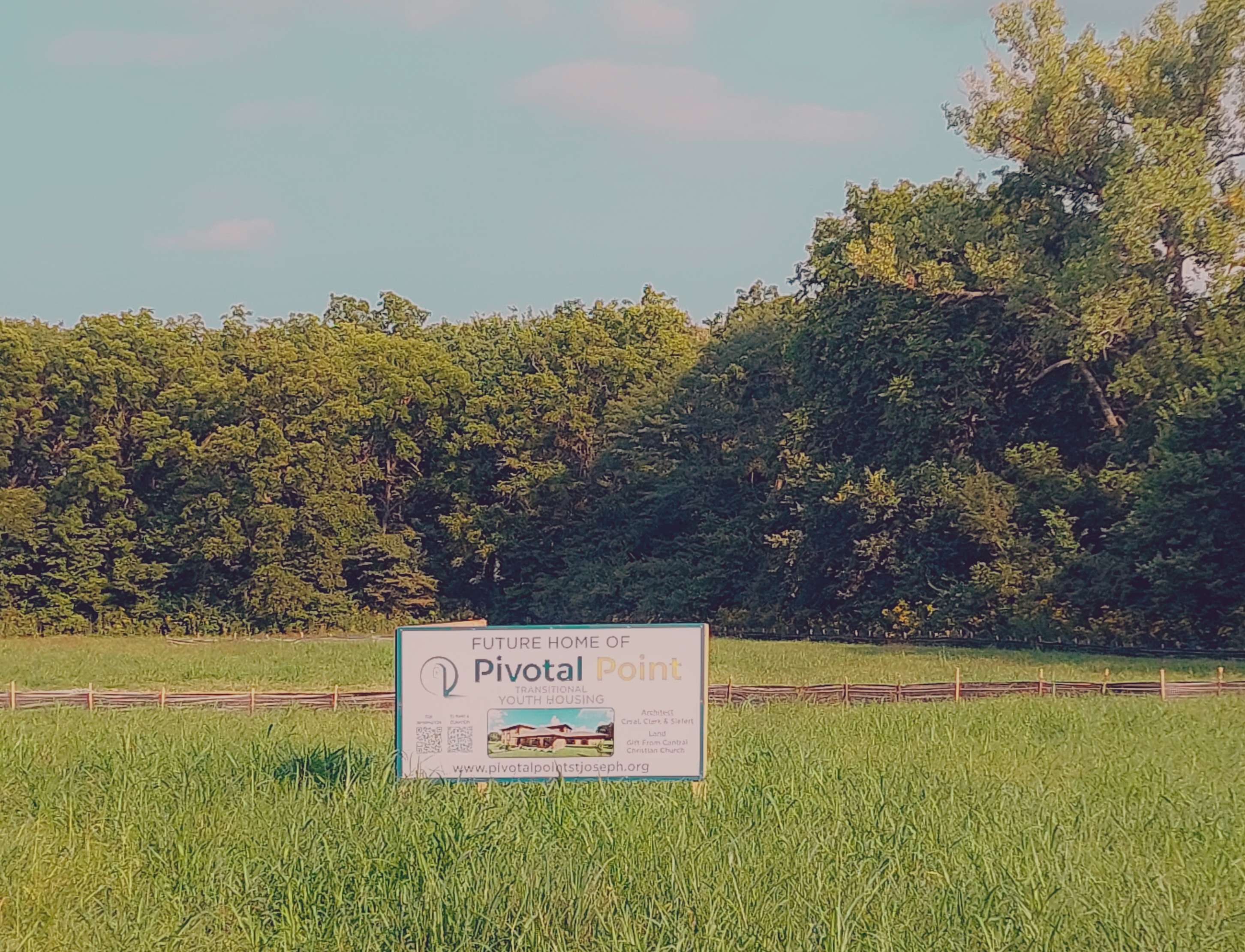 Site of Pivotal Points future youth transitional housing. A groundbreaking ceremony will be held on September 22nd/ Photo by Matt Pike