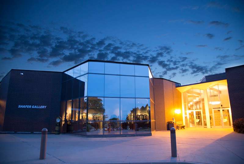 Shafer Art Gallery on the campus of Barton Community College