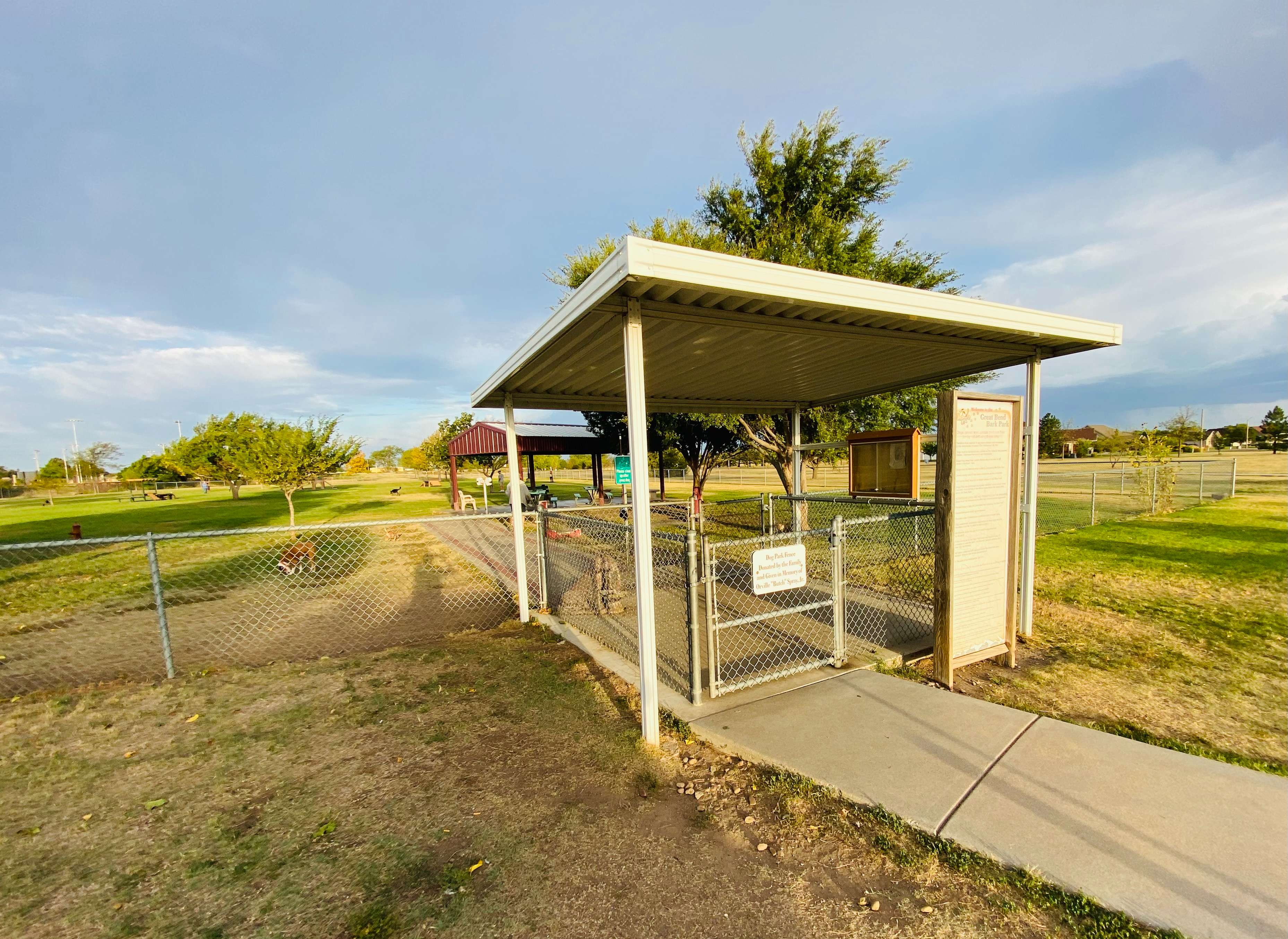 Creating separation for small and large dogs at the Great Bend dog park is listed as a "quality of life" project to be handled in 2023.