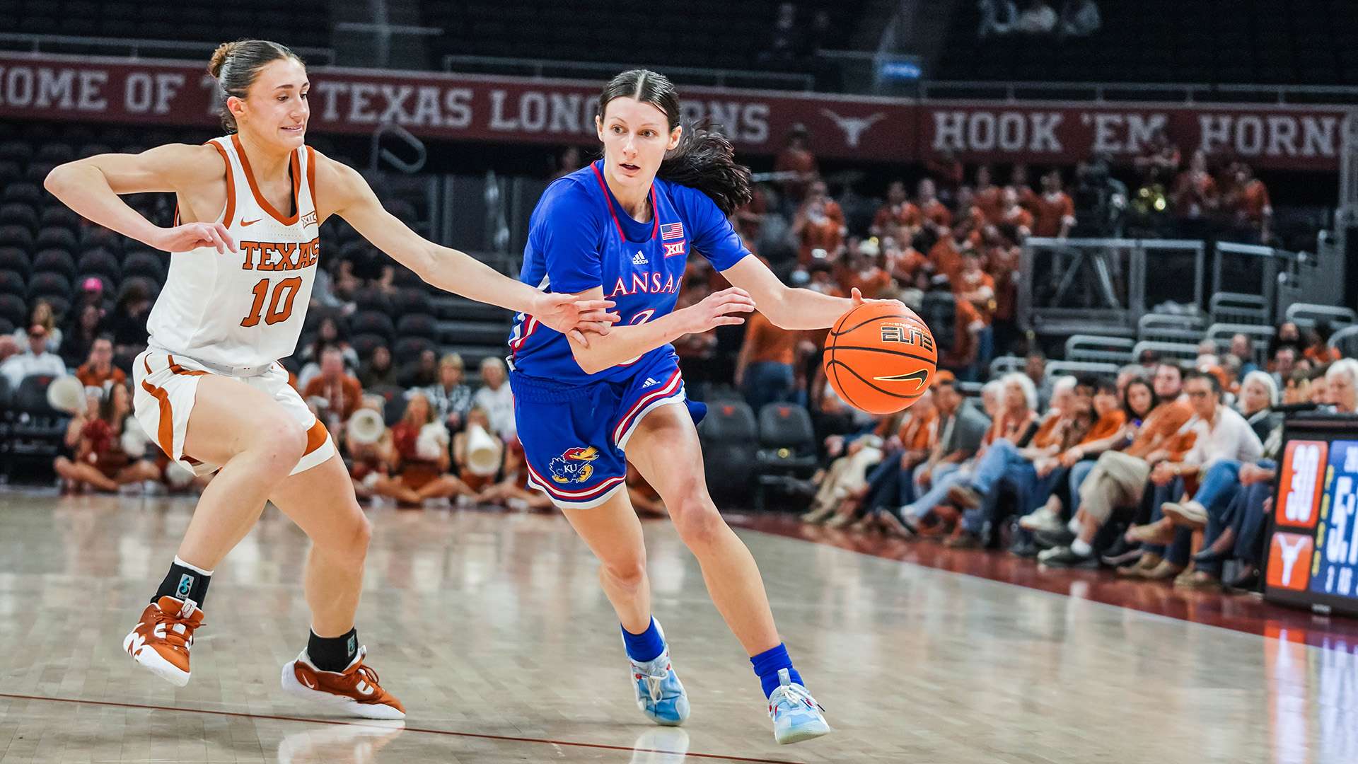 KU WBB vs Texas