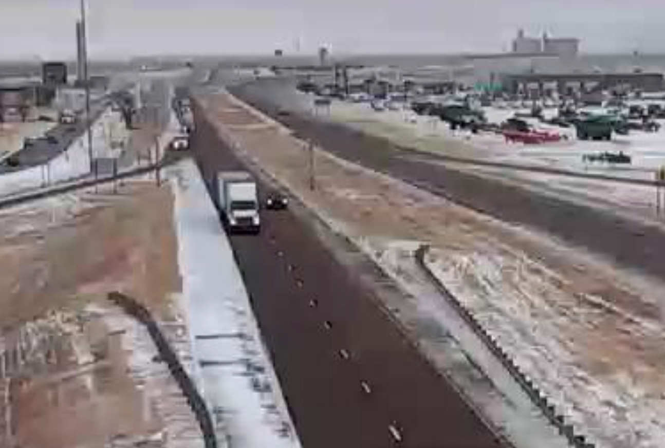 I-70 in Thomas County Wednesday afternoon -image KanDrive