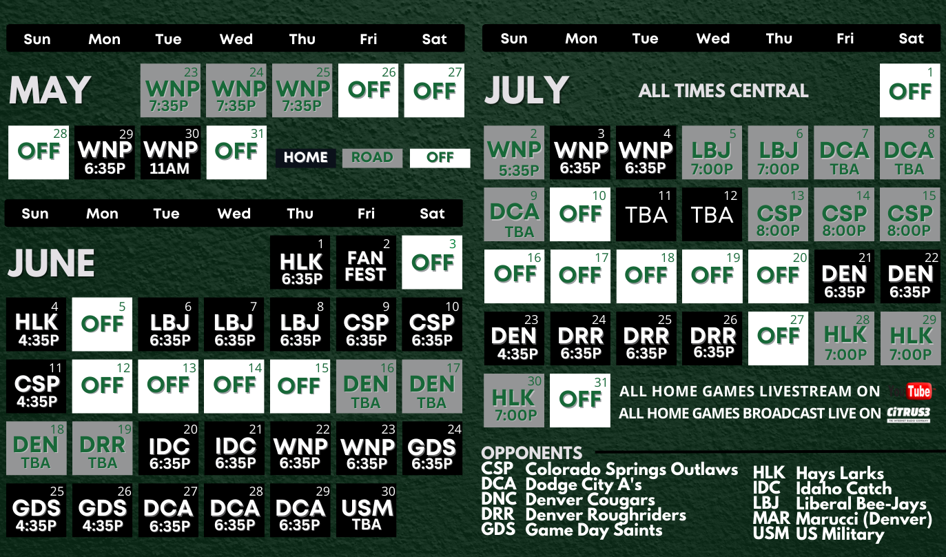 NPP 2023 Schedule