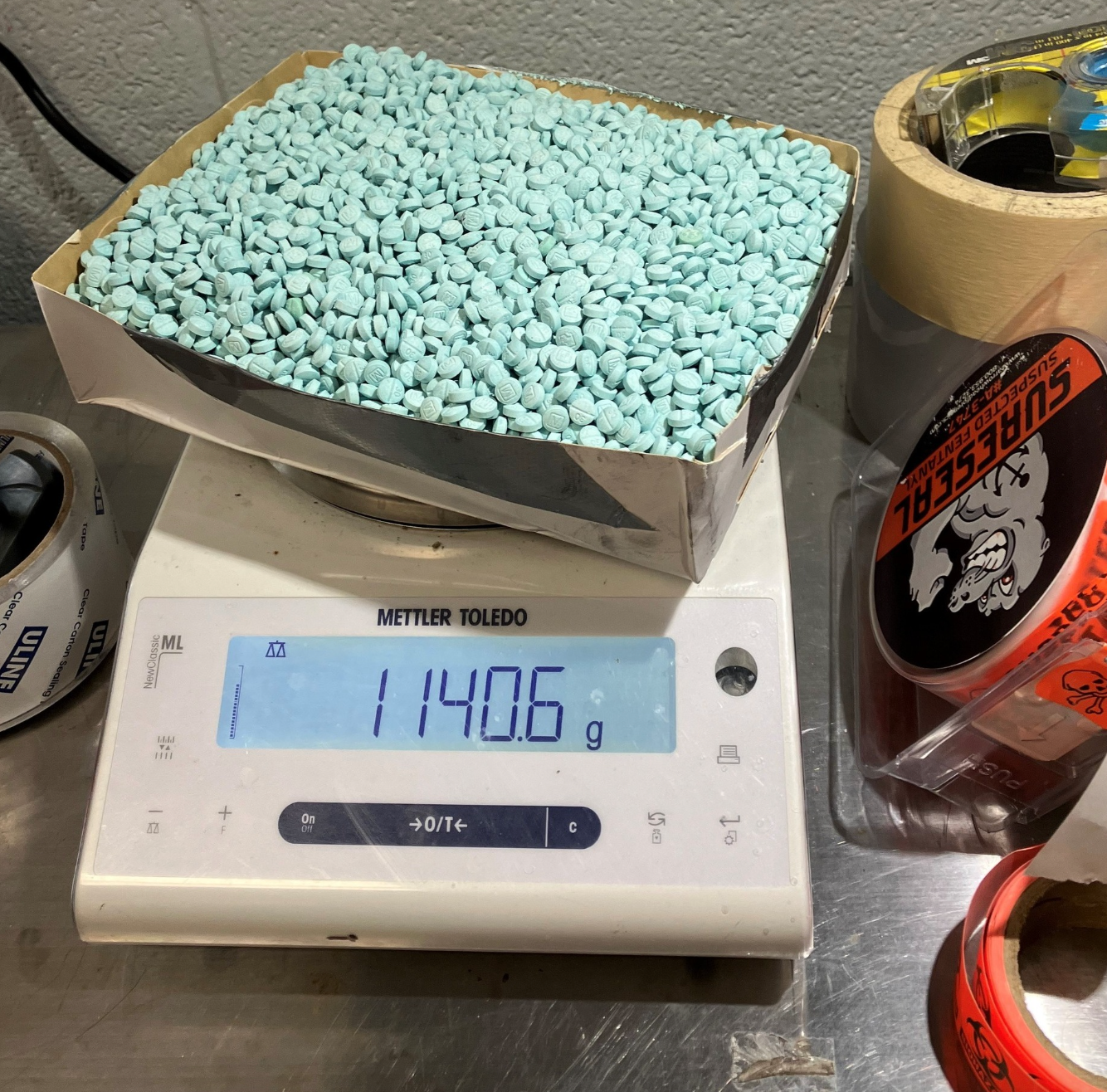 10,000 counterfeit prescription pills-Photo KCK Police