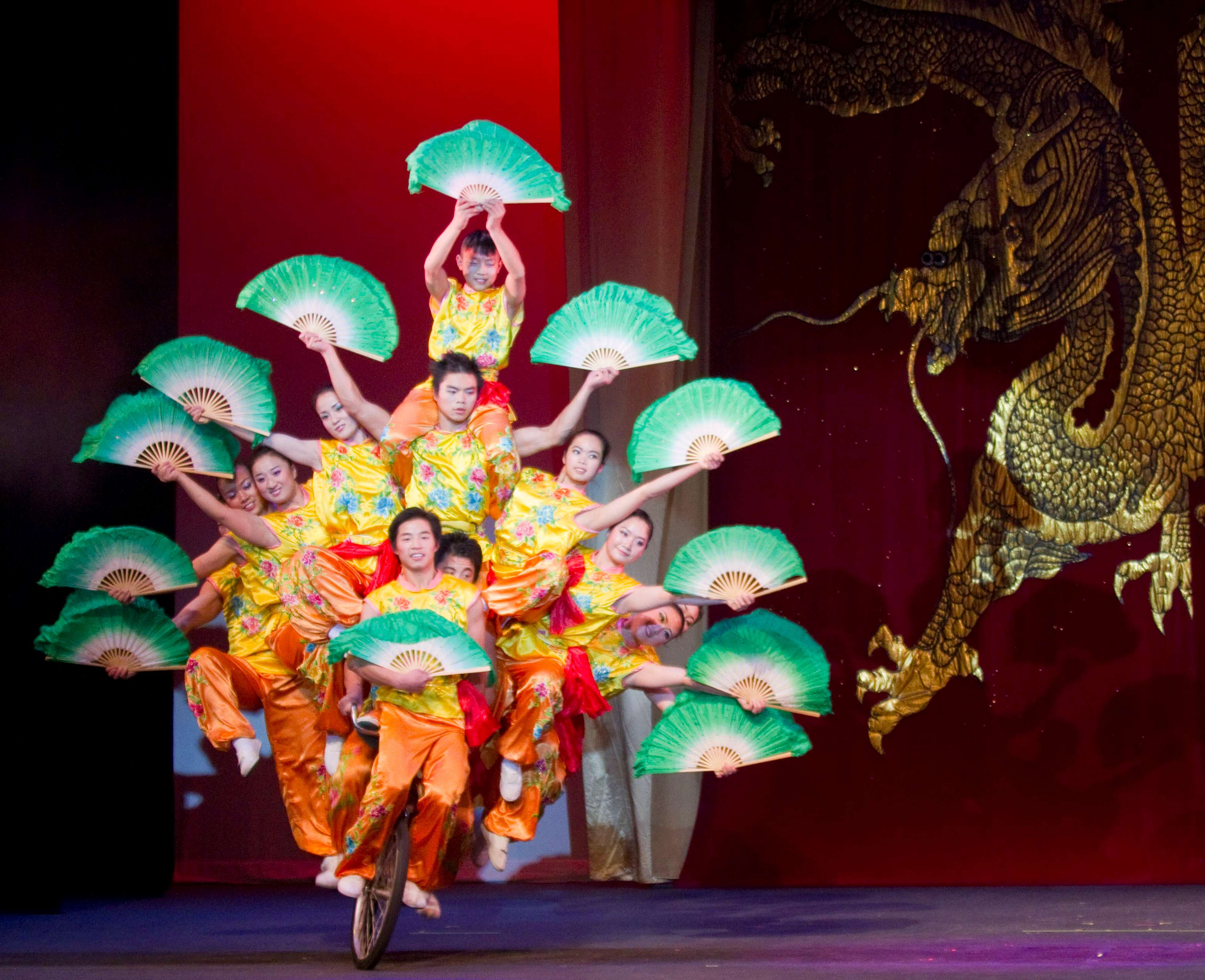 Tickets are on sale now for the Peking Acrobats, who will perform Feb. 13 at Beach / Schmidt Performing Arts Center as part of the Encore Series. Photo courtesy of Peking Acrobats